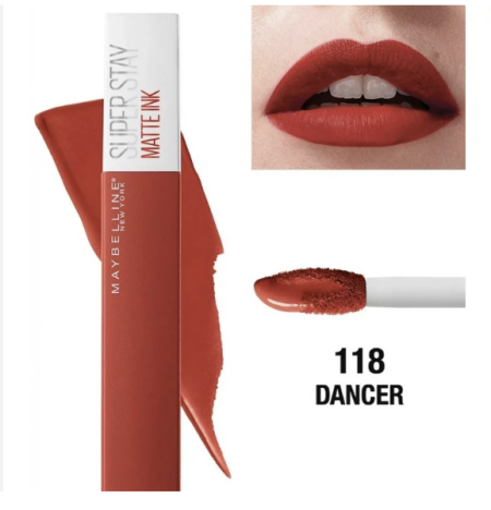 Maybelline New York Super Stay Matte Ink Liquid Matte Lipstick - 118 dancer